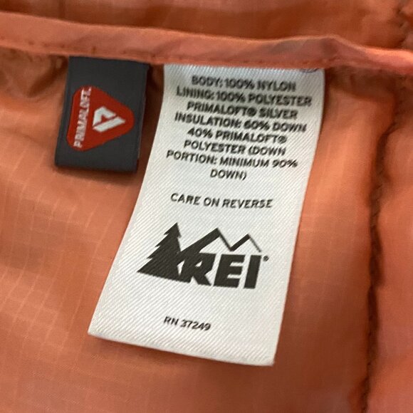 REI | Stratocloud Hoodie Puffer Jacket‎ | Size XL Girl's - Picture 9 of 15